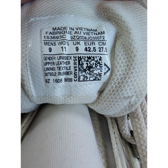 Converse Chuck Taylor All Star Descent Lo Sneakers, Men's 9/Women's 11 Leather - Picture 3 of 11